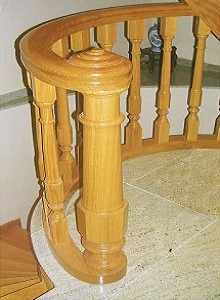 Arranque escalera modelo Ensaimada C