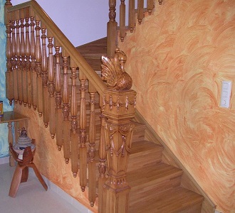 Barandilla clasica modelo cisne estilo sofia